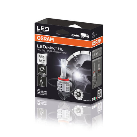 Osram H11 LED Koplamp Set 12/24 volt