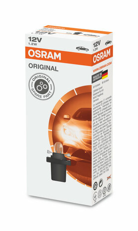 Osram Gloeilamp 12V B8.5d Original Line 10 Stuks