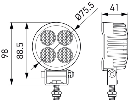 Hella WERKLAMP | 1G0 357 111-002