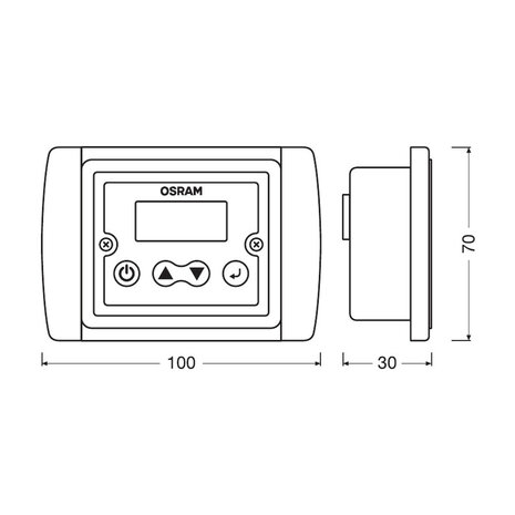 Osram LCD Remote Screen OINVLCD