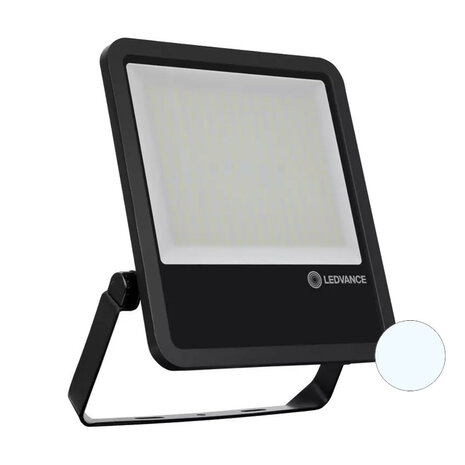 Ledvance 200W LED Bouwlamp 230V Zwart 6500K Koudwit