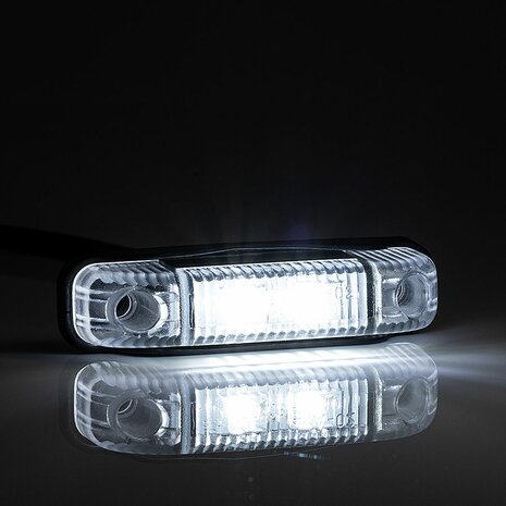 Fristom LED Markeringslamp Wit Doorzichtig FT-013 B LED