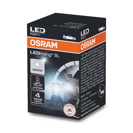 Osram PS19W LED Retrofit PG20-1 Wit 12V