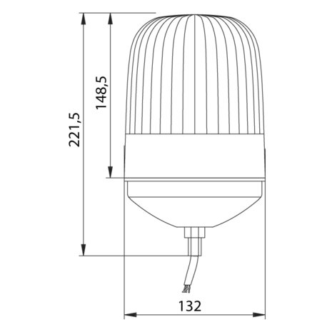 Halogeen Zwaailamp Boutmontage 12V