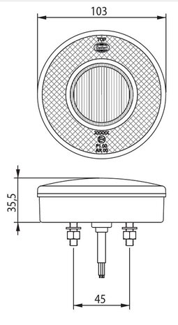 Led Achterlicht 2 Functies