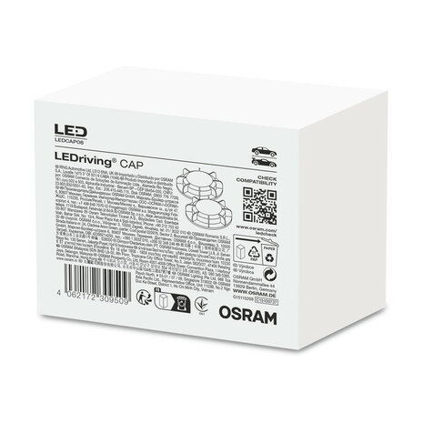 Osram Ledriving Dop Set LEDCAP08