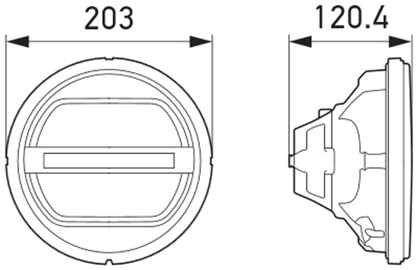 Hella LED Verstraler Unit Voor Luminator/Rallye 3003 | 1F8 241 429-011