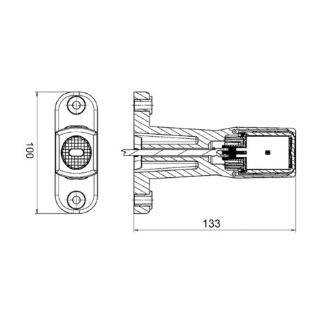 Hella LED Breedtelamp 3-Functies | 2XS 011 768-021