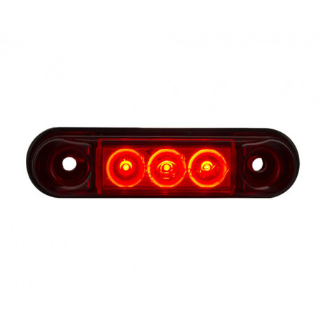 Horpol Slim LED Markeringslamp Rood LD 2440