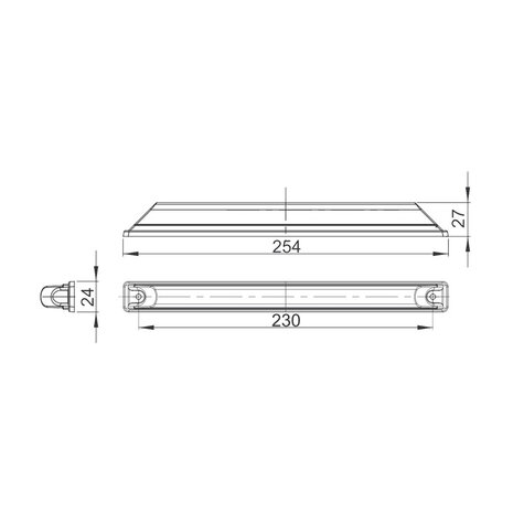 Horpol LED Richtingaanwijzer Lange Voertuigen 24V LKD 985