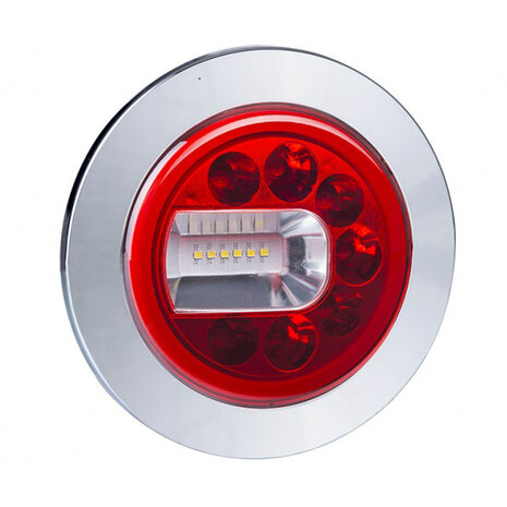 Horpol LED Mist- en Achteruitrijlamp Links Chrome LUNA LZD 2452