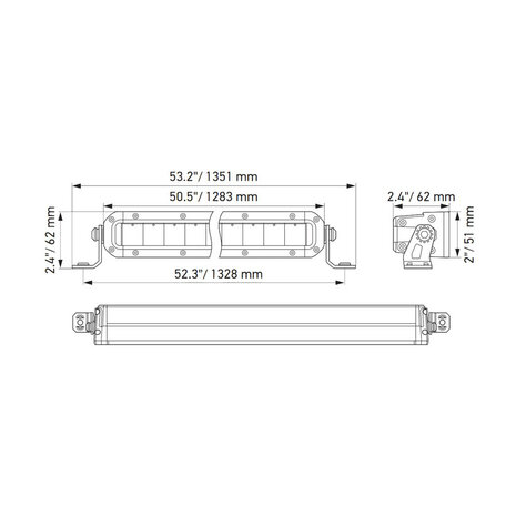 Hella Black Magic Double LED Lightbar 21,5" 55CM | 1GJ 358 197-401