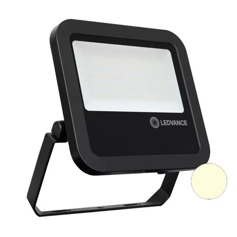 Ledvance 65W LED Bouwlamp 230V Zwart 3000K Warmwit