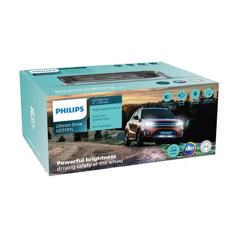 Philips Ultinon Drive 5101L LED Lightbar 4"