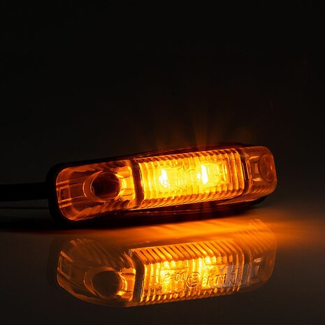 Fristom FT-013 Z LED Markeringslamp Oranje Doorzichtig