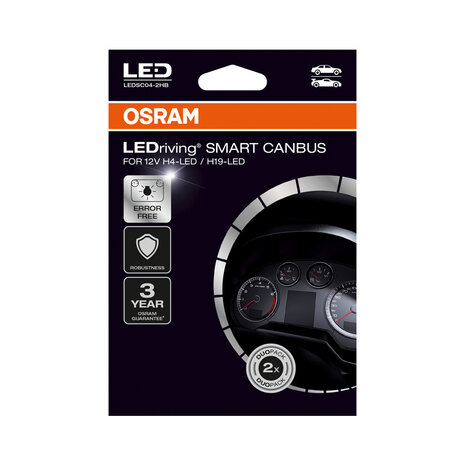 Osram H4/H19 LEDriving Smart Canbus LEDSC04-2HB