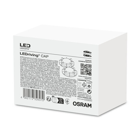 Osram Ledriving Dop Set LEDCAP12