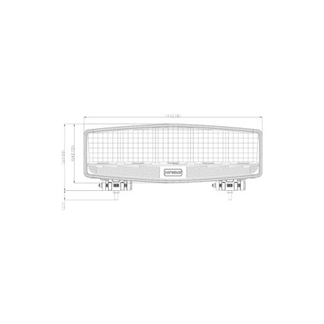 Boreman LED Verstraler + Stadslicht (AMP Superseal)