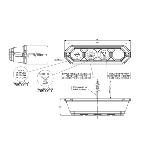 Horpol LED Voorlamp Compact LZD 2265