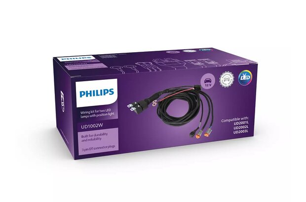 Philips UD1002WX1 Kabelboomset | 2 Lampen | Incl. draad voor stadslicht