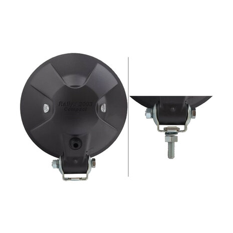 Hella Rallye 3003 Compact Halogeen Verstraler Zilver Helder | 1F3 010 119-011