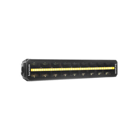Boreman LED Lightbar + Stadslicht Wit of Oranje 17"
