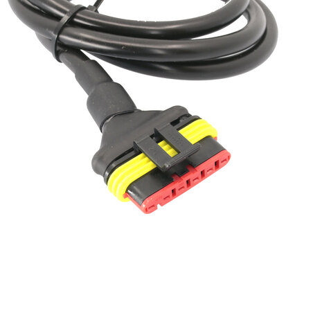 6-pins Verlengkabel AMP-Superseal 