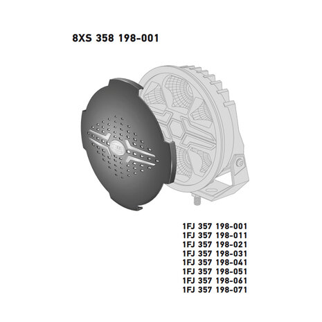 Hella Beschermkap voor 7'' Blade Verstralers