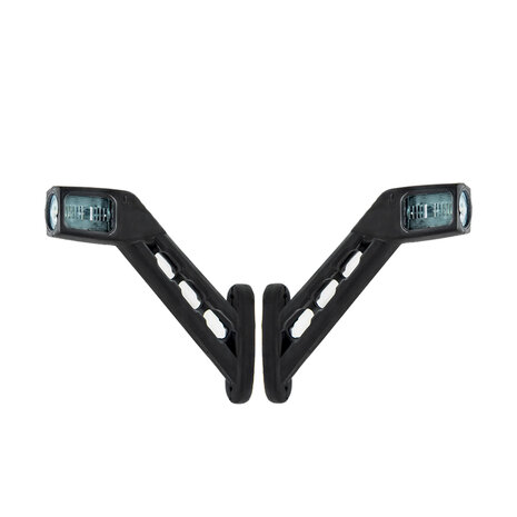 Set LED Markeringslampen 3-functies schuin 24V