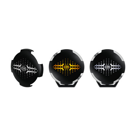Hella LED Verstraler Blade 7" Zwart Wit/Oranje Positielicht Ref 50