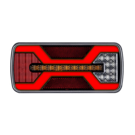 X-Spider LED Achterlicht + Mistlicht | 5P Bajonet | Links