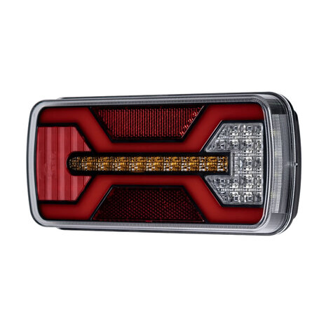 X-Spider LED Achterlicht + Mistlicht | 5P Bajonet | Links