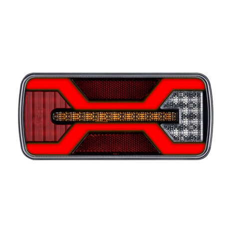 X-Spider LED Achterlicht +Mistlicht | Links
