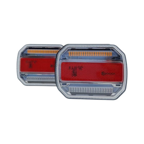 LED Achterlichten Set Draadloos 12/24V