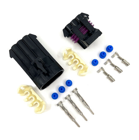 Aptiv (Delphi) Metri-Pack 150 Set Male + Female | 3-Polig