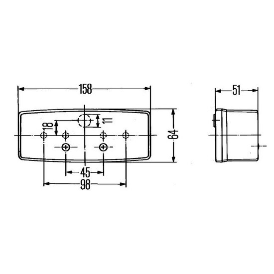 Achterl 158x64mm links 2SD 003 184-031