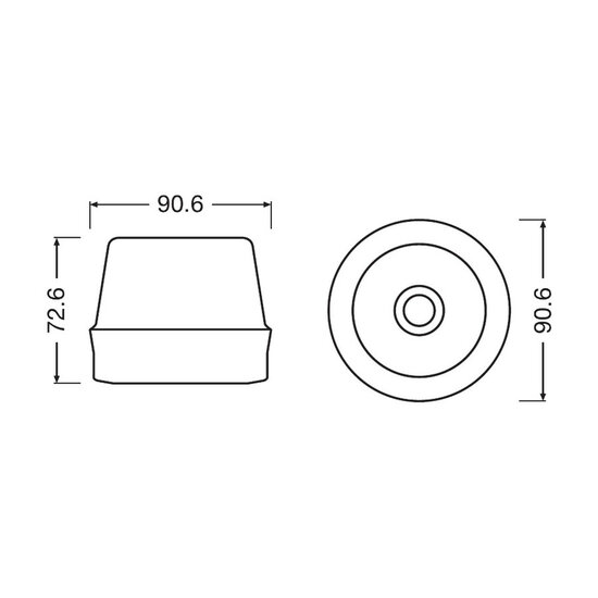 Osram LEDguardian ROAD FLARE Signal TA20 Zwaailamp Met Accu