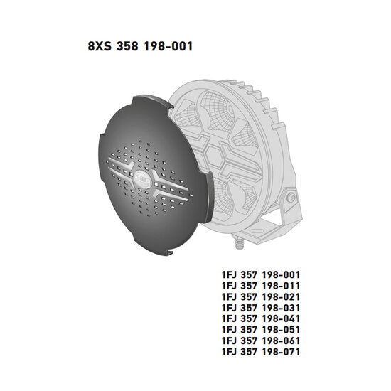 Hella Beschermkap voor 7'' Blade Verstralers