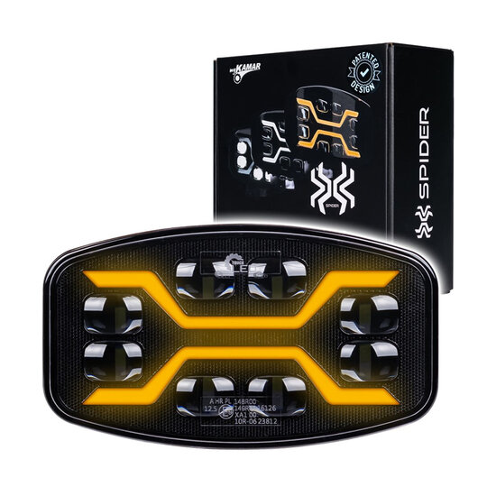 X-Spider LED Verstraler | DRL + LED Flitser