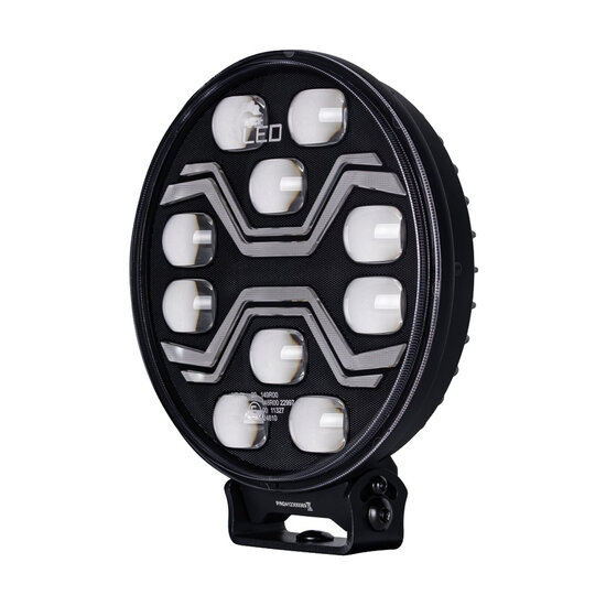 X-Spider Toxic LED Verstraler Rond | DRL + LED Flitser