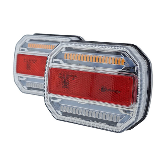 LED Achterlichten Set Draadloos 12/24V