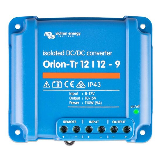 Victron DC Omvormer 12V &gt; 12V | Orion-Tr 12/12-9A (110W)