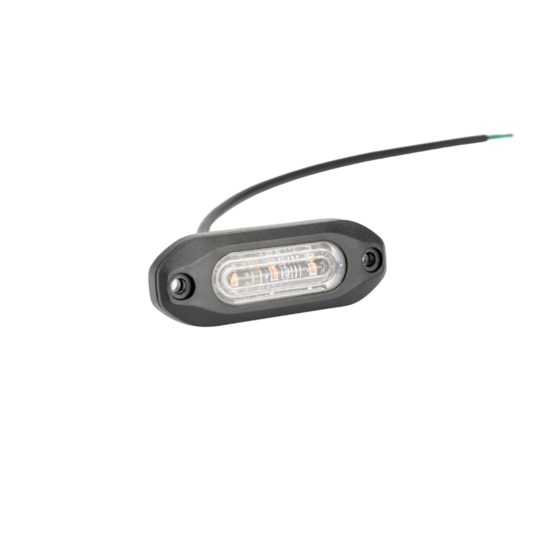 LED Flitser Oranje 12-24V | 3-LED