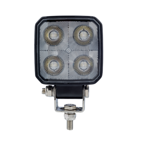 32W LED Werklamp + Ingebouwde Oranje LED Flitser