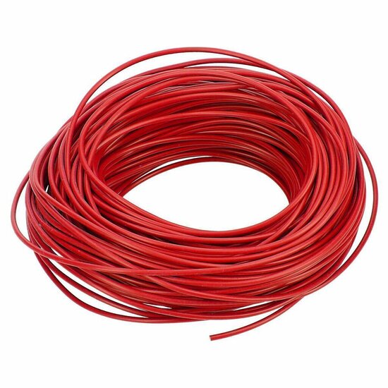 FLRY-B Kabel Rood 0,5mm² | Bundel 10M