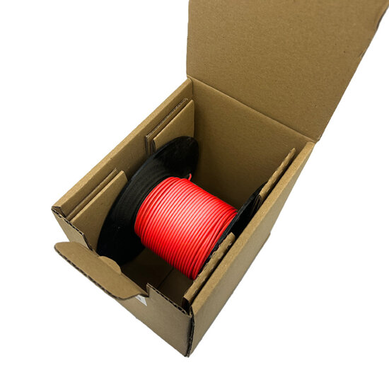FLRY-B Kabel Rood 0,75mm&sup2; | Rol 50M