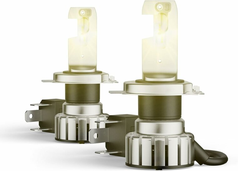 Osram Night Breaker LED Vintage H4 + R2 Street Legal Set | +330%