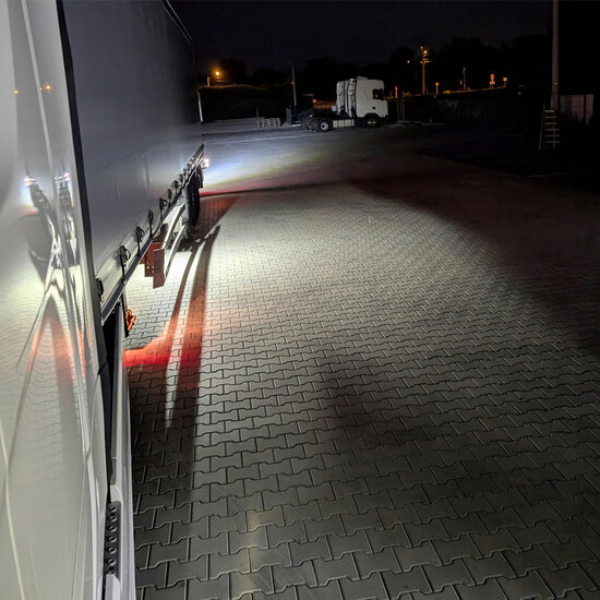 LED Manoeuvreerlamp CRP1 Langwerpig 2200LM + Kabel