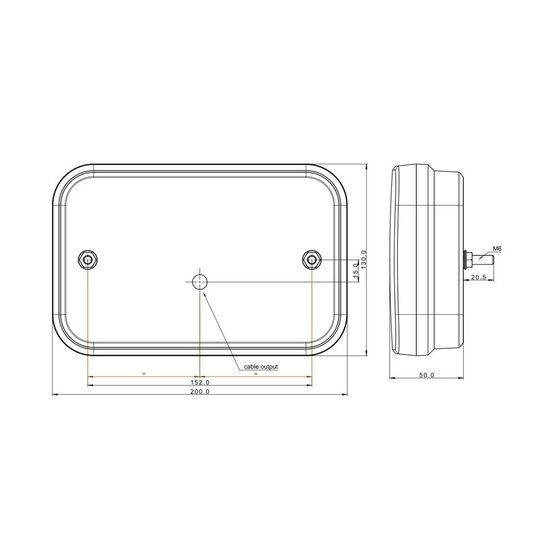 LED Verlichtingsset Aanhanger Fristom FT-270 Canbus