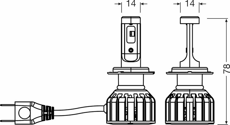 Osram Night Breaker LED Start H7 Street Legal | +230%